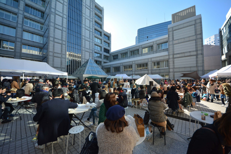 「Aoyama Holiday Market」昨年の様子