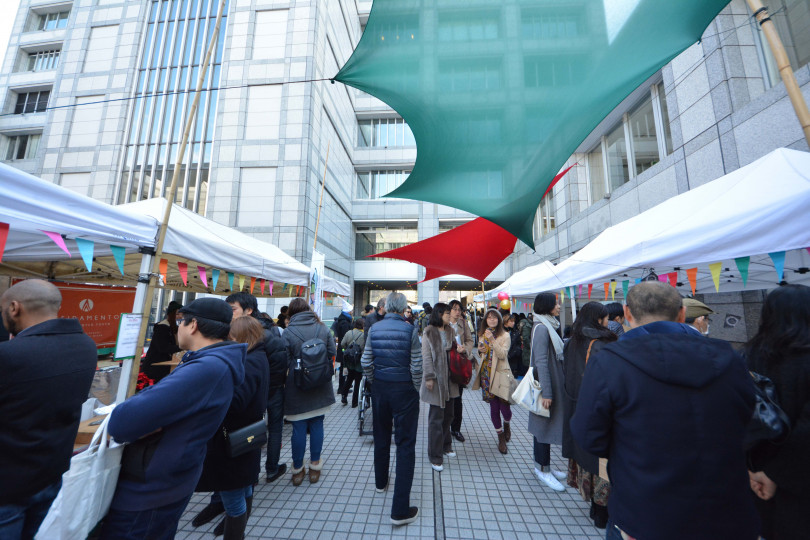 「Aoyama Holiday Market」昨年の様子