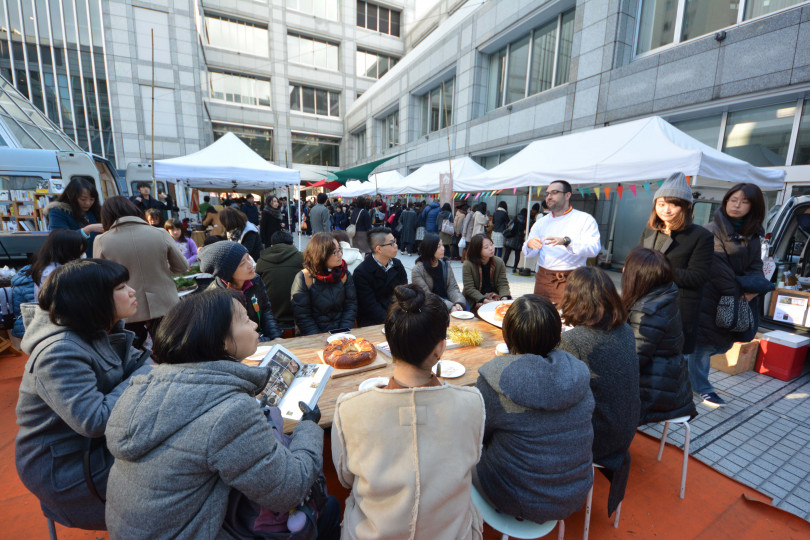 「Aoyama Holiday Market」昨年の様子