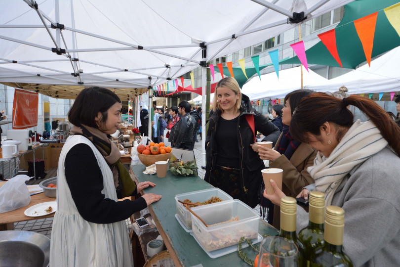 「Aoyama Holiday Market」昨年の様子