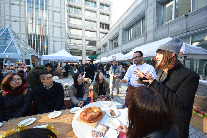 「Aoyama Holiday Market」昨年の様子