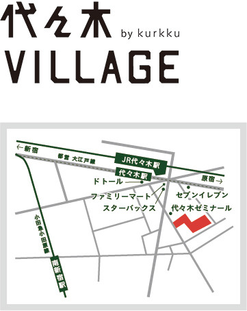 代々木VILLAGE by kurkku地図