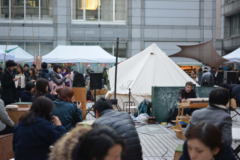 「Aoyama Holiday Market」昨年の様子