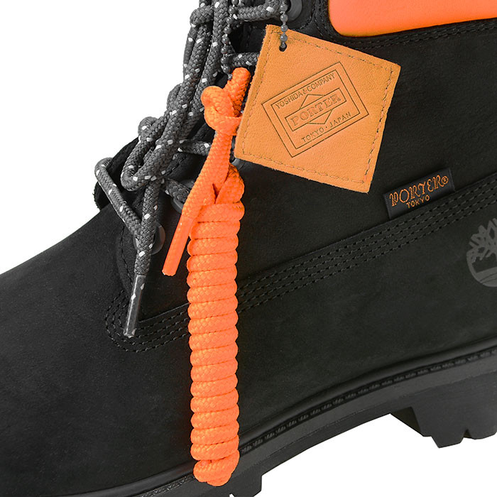 Timberland×PORTER「6inch Premium Waterproof Boot（BLACK）」（2万9,000円）