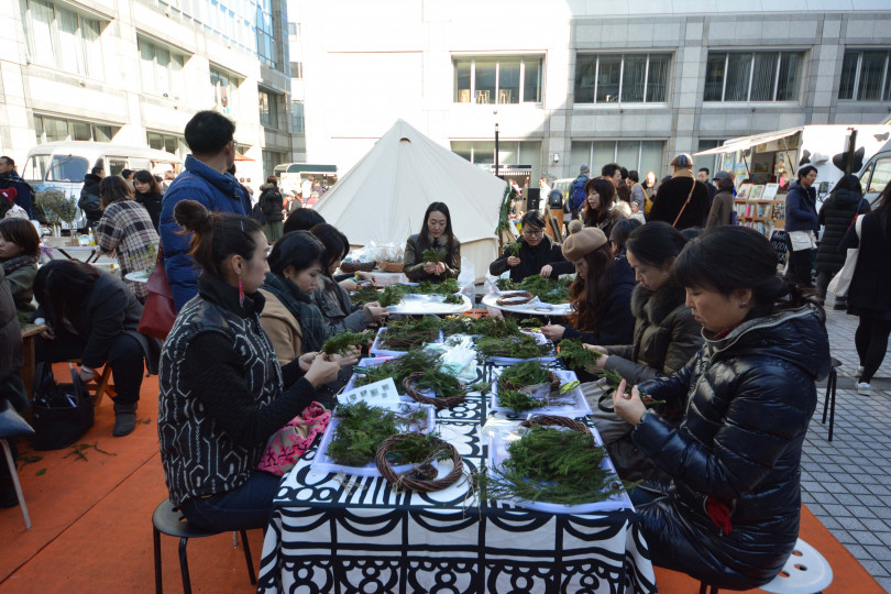 「Aoyama Holiday Market」昨年の様子