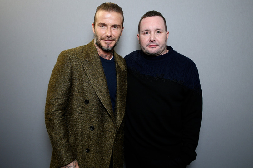 デビッド・ベッカム（David Beckham）とキム・ジョーンズ（Kim Jones）