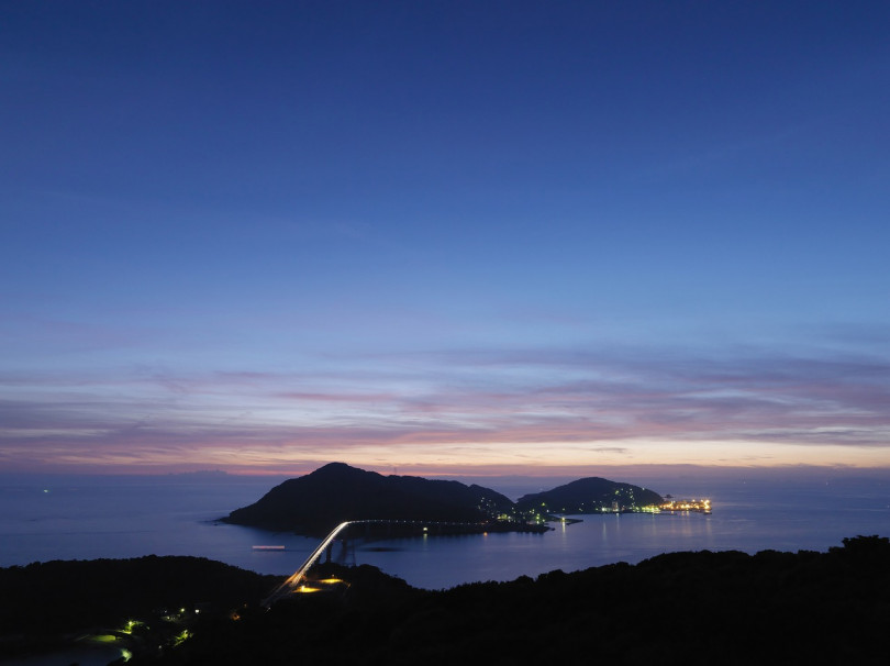 伊王島の夕景