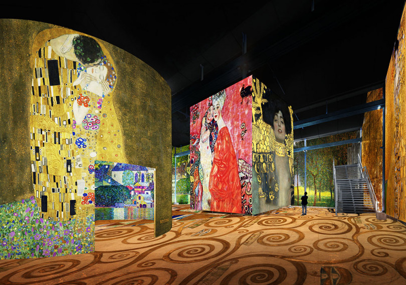 Simulation Klimt – Atelier des Lumières