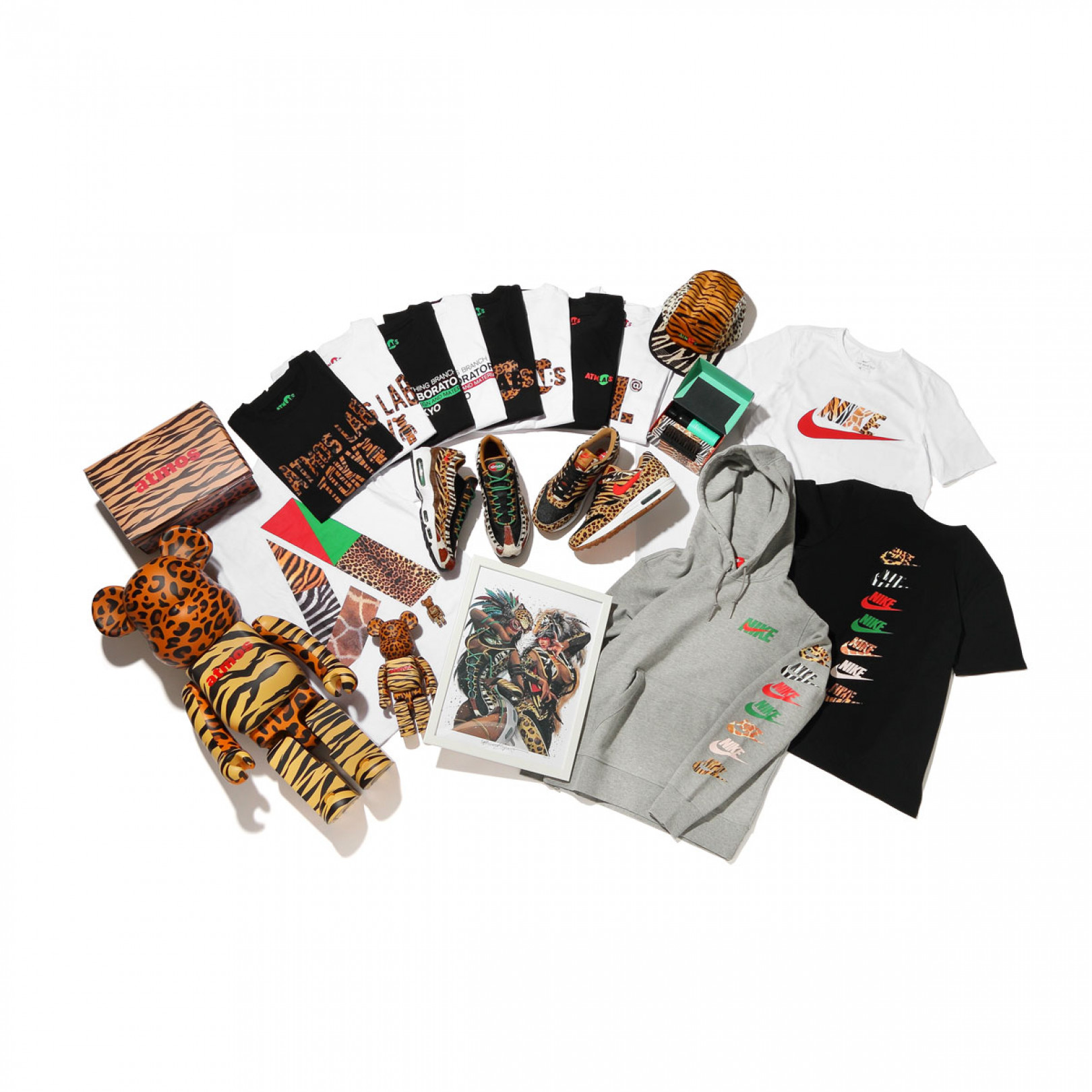 アトモス（atmos）が、ナイキ（NIKE）とコラボレーションした「NIKE×atmos “Animal Collection”」を3月25日に発売