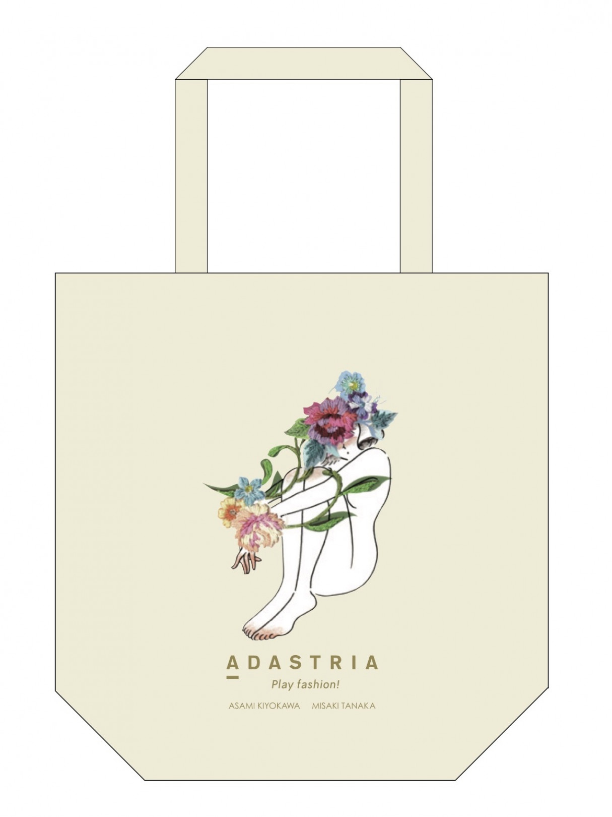 「ADASTRIA 美女採集 by ASAMI KIYOKAWA」限定コラボグッズ トートバッグ