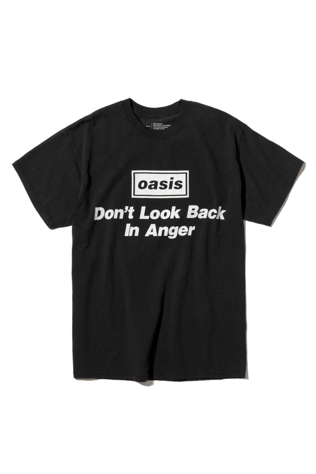 「Don‘t Look Back In Anger」ブラック（7,000円）