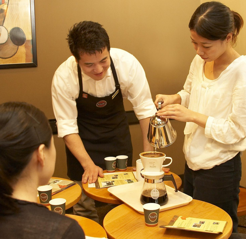 タリーズコーヒー「体に優しいカフェインレスコーヒーを使ったデカフェコーヒースクール」