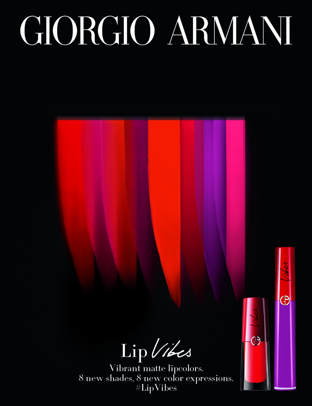 ジョルジオ アルマーニ ビューティから新リップコレクション「リップ ヴァイブス（LIP VIBES）」が誕生