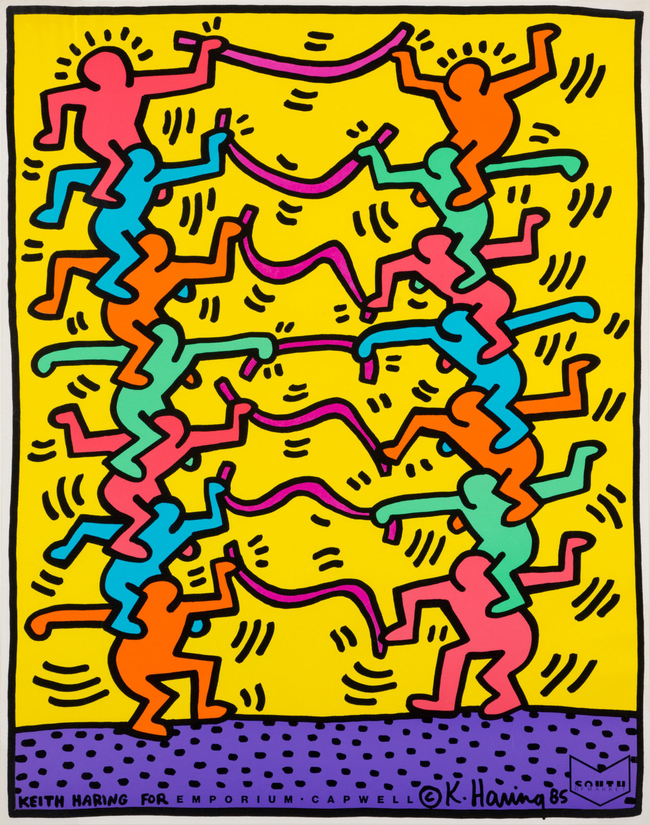 「Keith Haring for Emporium Capwell」1985