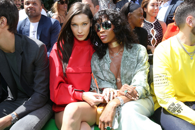 Bella Hadid, Naomi Campbell