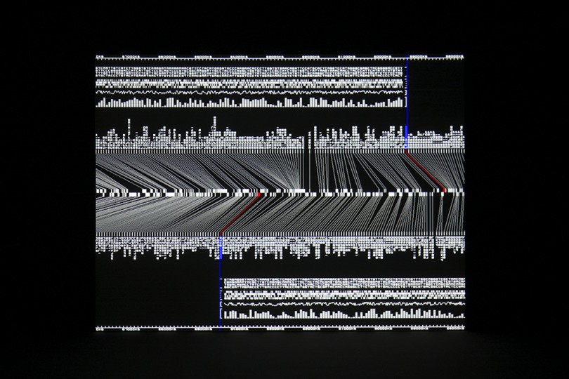 datamatics [prototype-ver.2.0], audiovisual concert, 2006-08 © Ryoji Ikeda