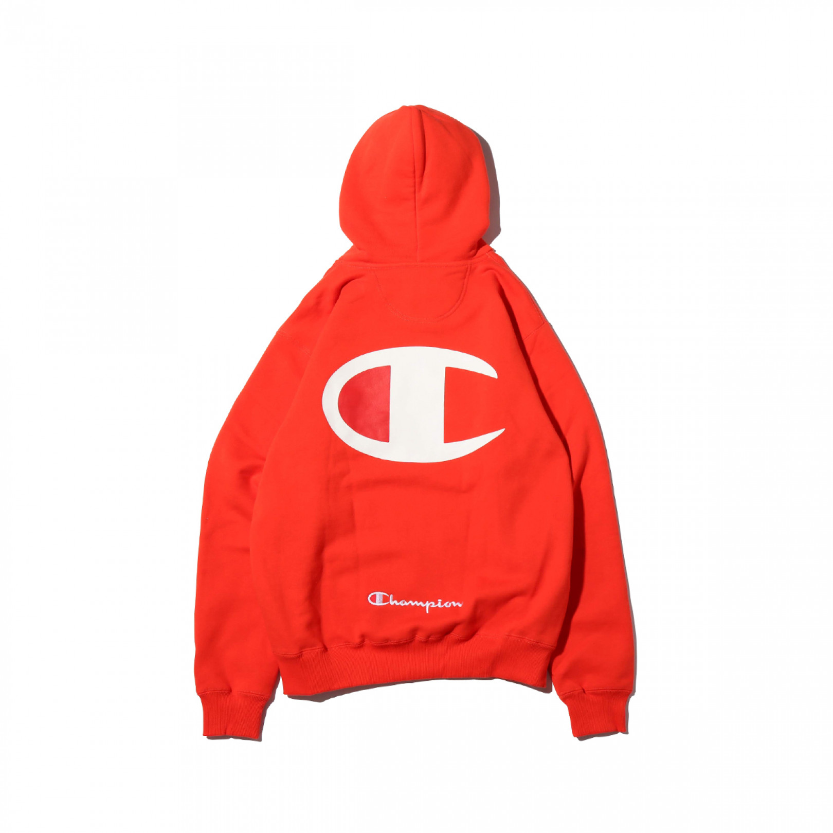 「CHAMPION x ATMOS LAB P/O HOODED SWEATSHIRT」（1万3,000円）