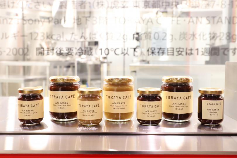 トラヤカフェ・あんスタンド銀座店がオープン、あんペーストの直売と銀座限定のかき氷が登場