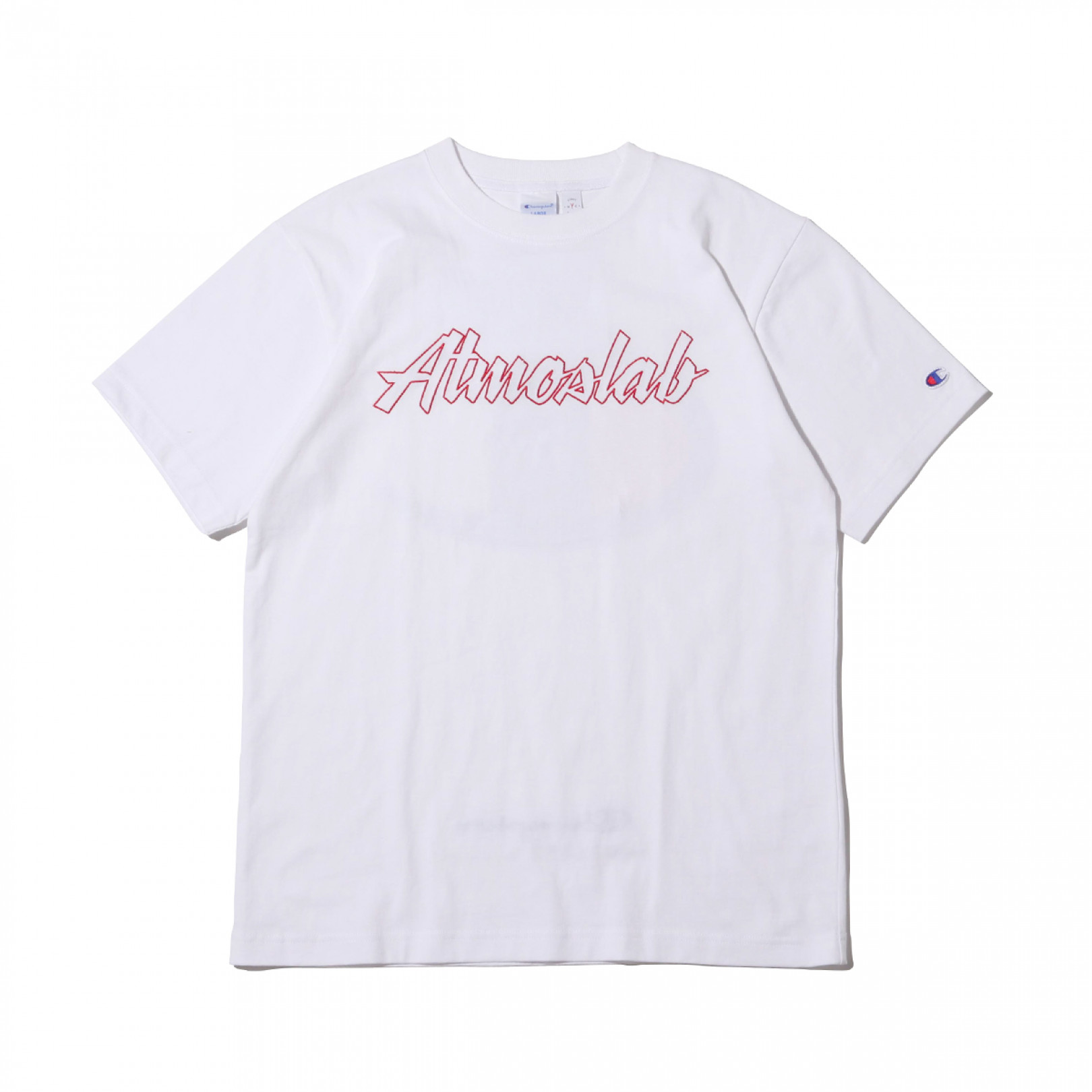 「CHAMPION x ATMOS LAB BIG LOGO T-SHIRT」（6,000円）