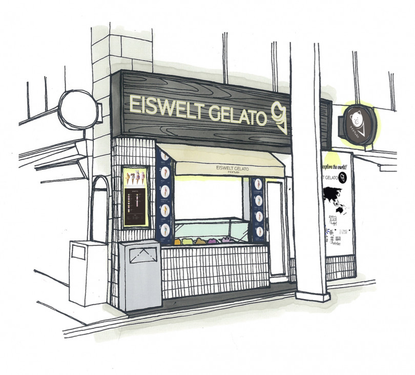 原宿に「アイスウェルト ジェラート（EISWELT GELATO）」が日本初上陸