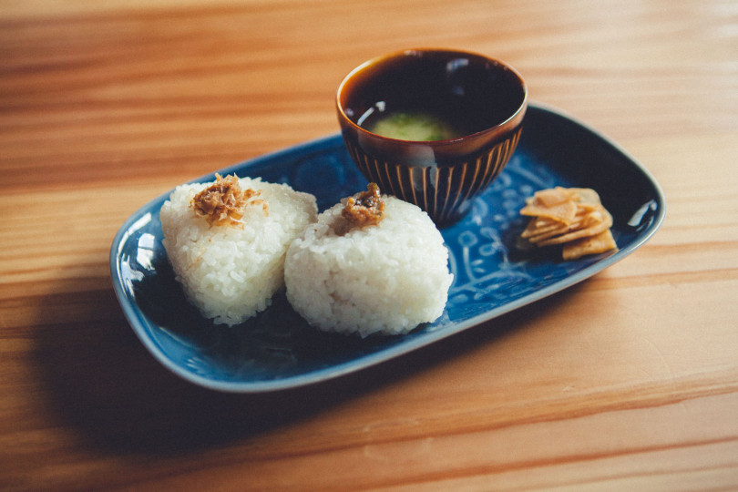 「カチネ本舗の鰹節」を使ったおにぎり