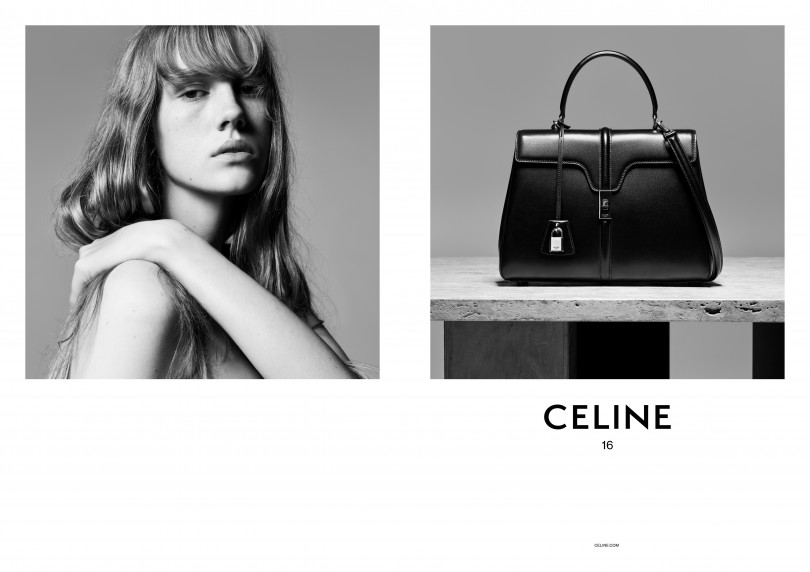 セリーヌ（CELINE）、エディ・スリマン（Hedi Slimane）によるハンドバッグ「16（セーズ）」発売