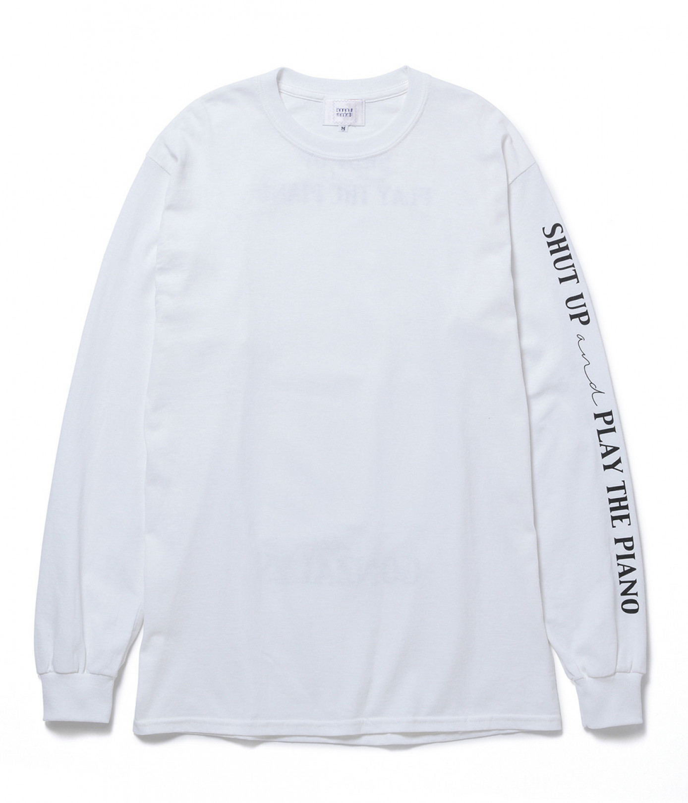 「SHUT UP AND PLAY THE PIANO LONG SLEEVE TEE」（9,800円）