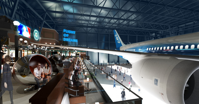 中部国際空港セントレアに新商業施設「フライト・オブ・ドリームズ」がオープン / 商業エリア イメージ