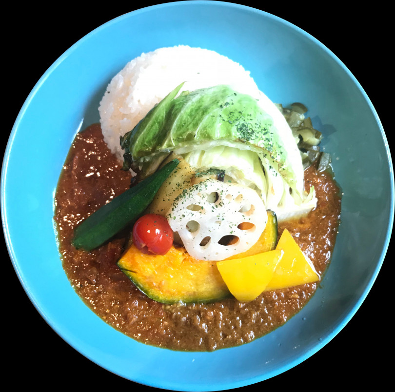 monarecords おんがく食堂 7種の野菜グリルカレー