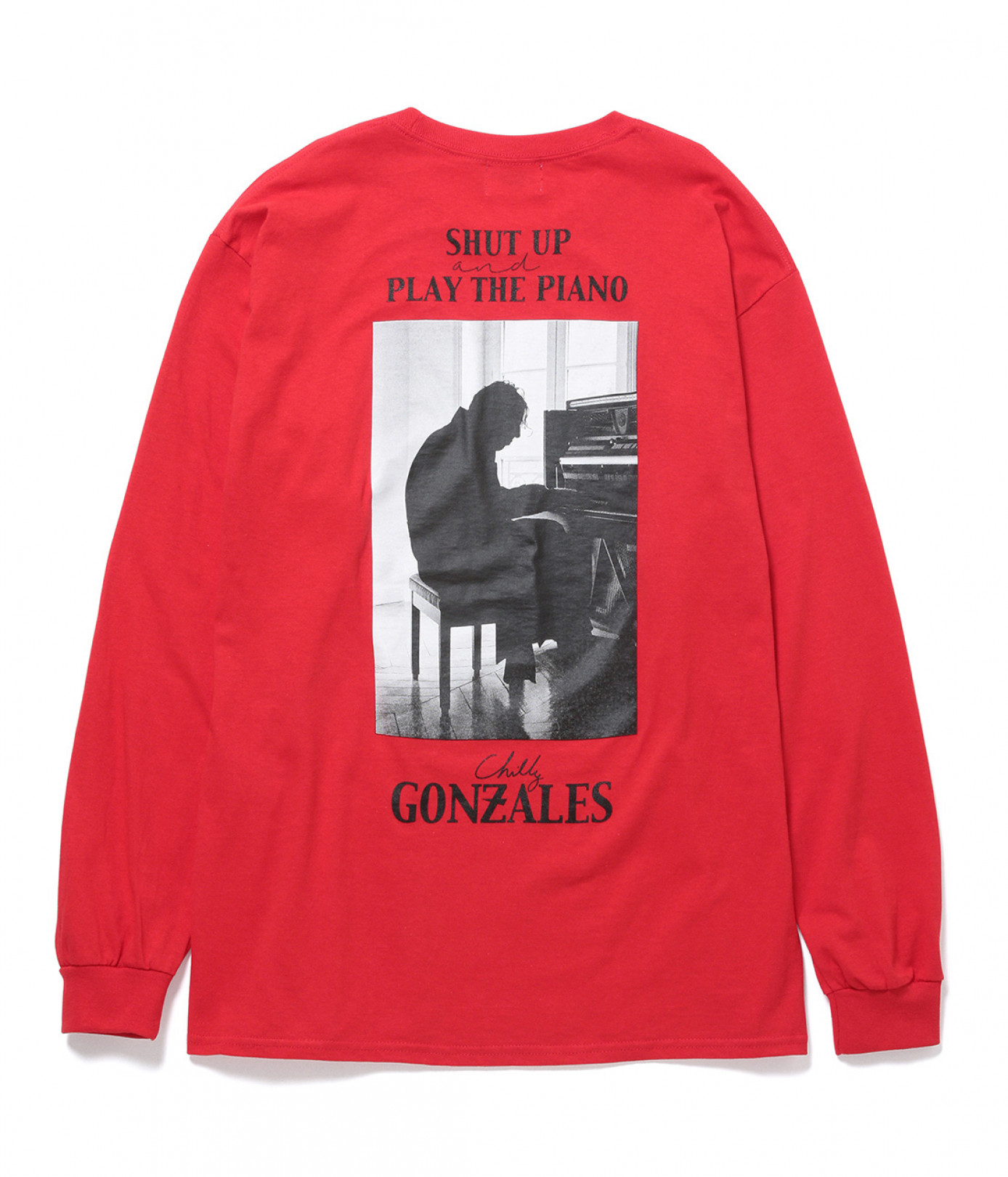 「SHUT UP AND PLAY THE PIANO LONG SLEEVE TEE」（9,800円）