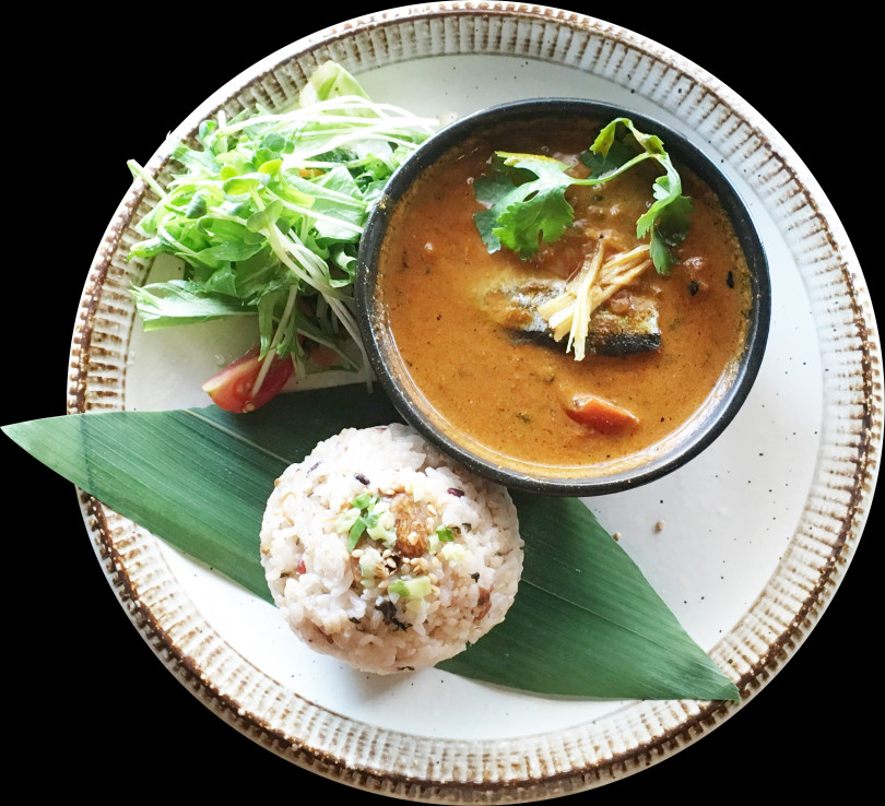 marusan＆wacca 秋刀魚と梅肉のスパイシーカレー