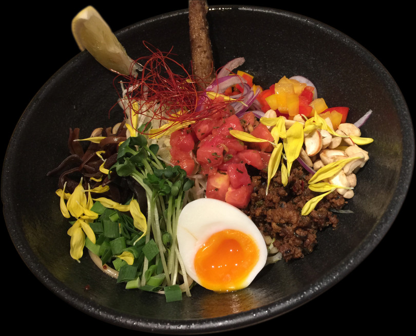 スパイスラーメン 点と線. スパイスキーマまぜそば