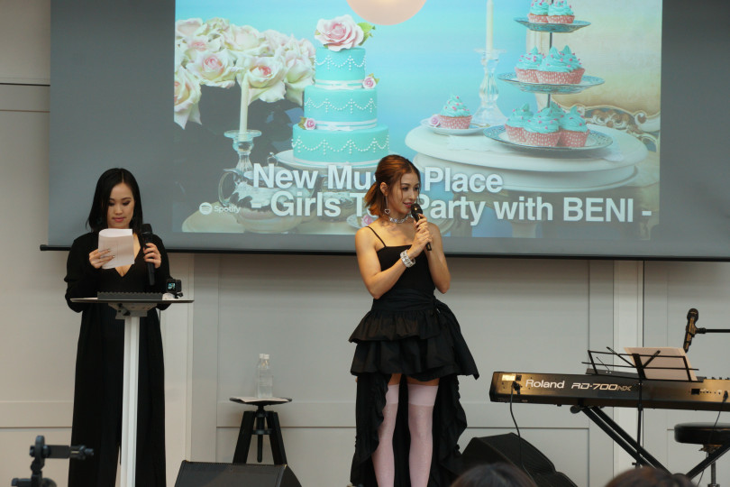 BENIがSpotifyの新イベント「Spotify New Music Place」で女性ファン限定のティーパーティーを開催