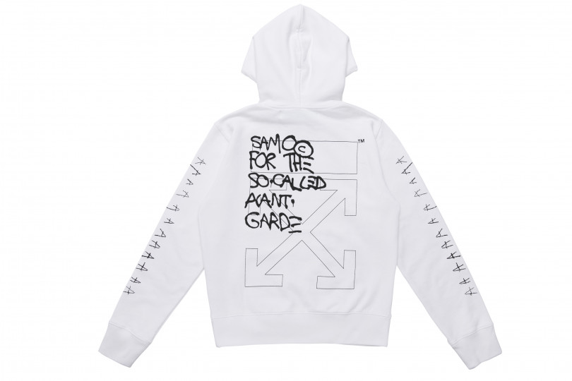 AVANTGARDE HOODIE WHITE（7万5,000円）