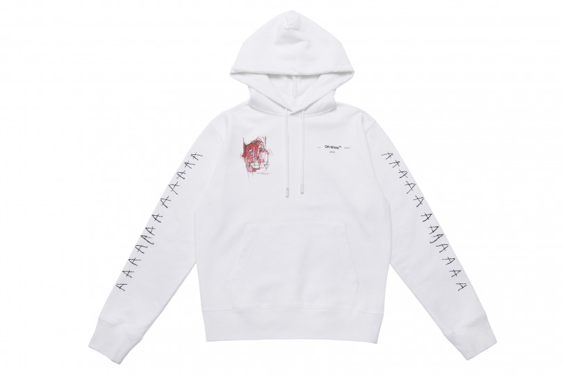 AVANTGARDE HOODIE WHITE（7万5,000円）