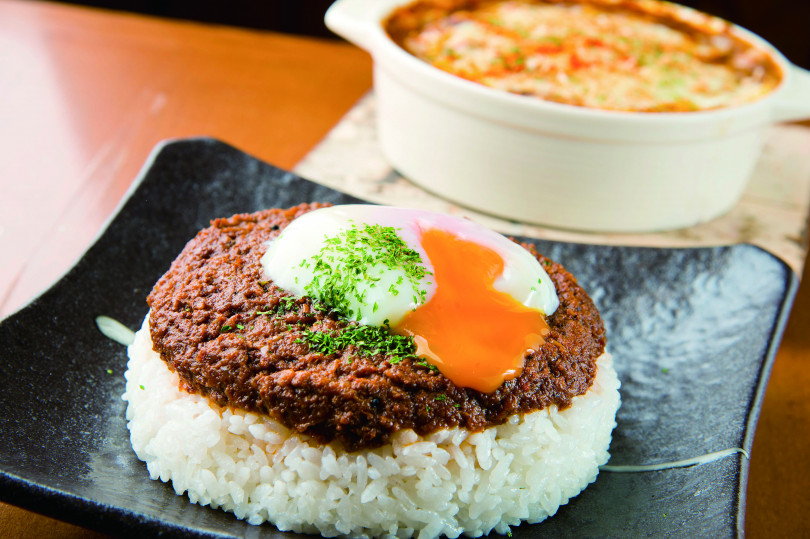 温玉のせキーマカレー