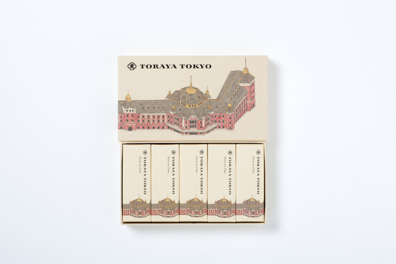 「TORAYA TOKYO 小形羊羹」（5本入/1,300円、12本入/3,000円、18本入/4,520円）