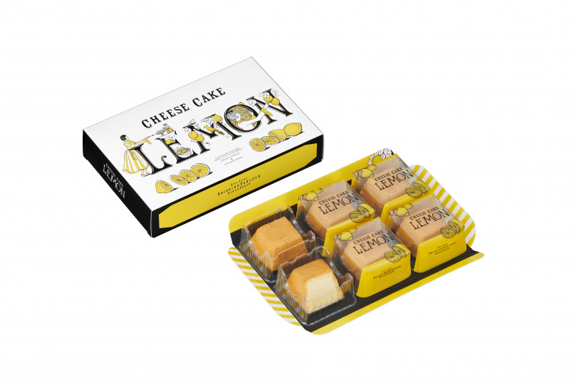 「夏のチーズケーキ（レモン）」（6個入 税込1,836円）