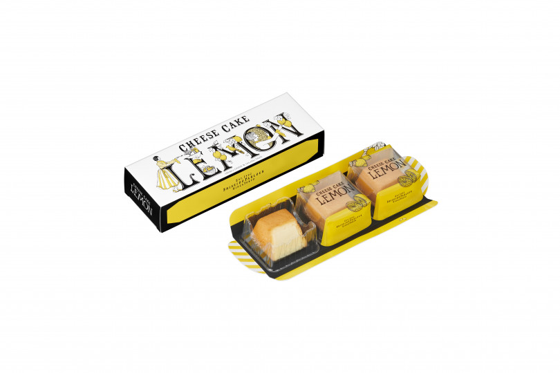 「夏のチーズケーキ（レモン）」（3個入 税込918円）