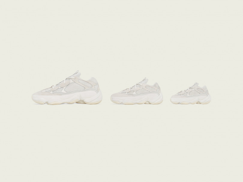 「YEEZY 500 BONE WHITE」