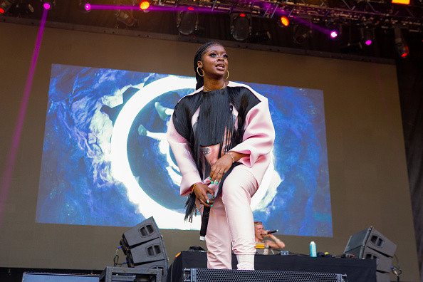 Tierra Whack performs at Lollapalooza 2019 in Grant Park on August 2, 2019 in Chicago, Illinois.