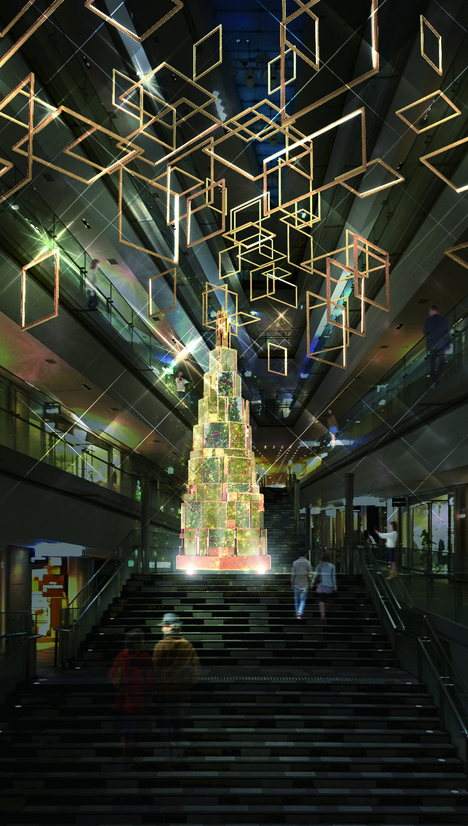 「OMOTESANDO HILLS CHRISTMAS 2019」イメージ