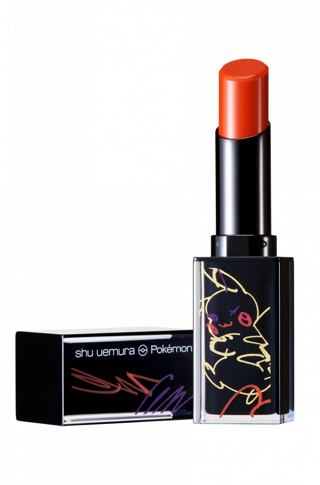 シュウ ウエムラ（shu uemura）「ルージュ アンリミテッド アンプリファイド マット」AM OR 570 オレンジ サンダーボルト（3,300円）