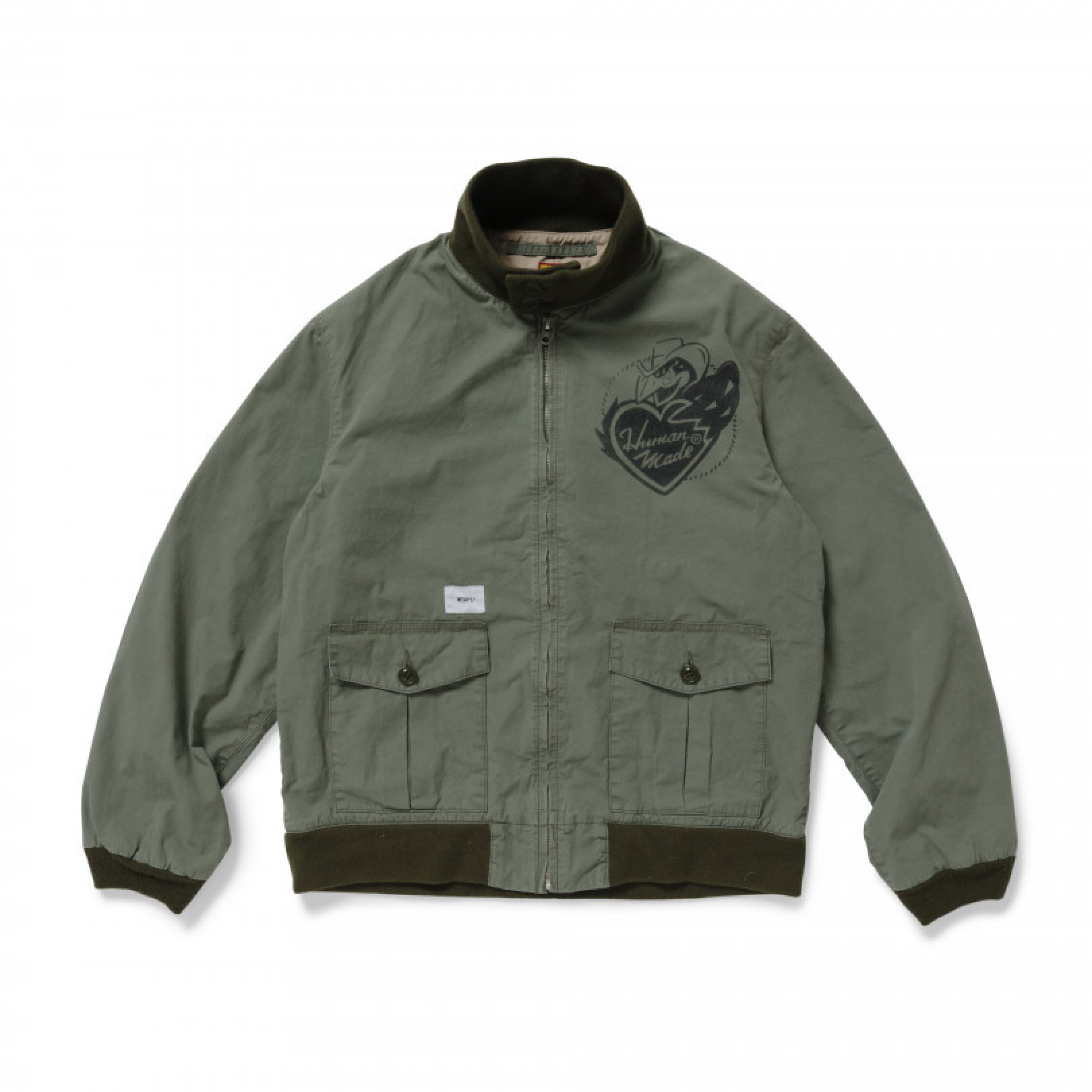 ダブルタップス（WTAPS）×ヒューマンメイド（HUMAN MADE®）「WTAPS TANKERS JACKET」（5万4,800円）※伊勢丹新宿店先行10月19日発売