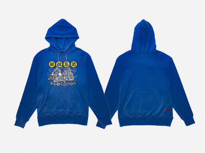 CLOT「CHINESE GANG HOODIES」（1万9,000円）国内では伊勢丹新宿店限定、11月3日より販売