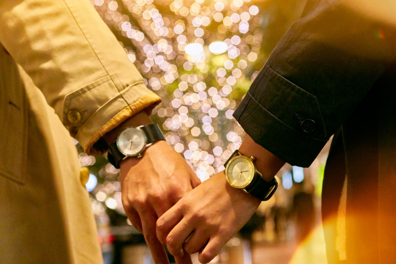 HºM'S" WatchStoreのクリスマス。二人の時を結ぶ時計を贈る