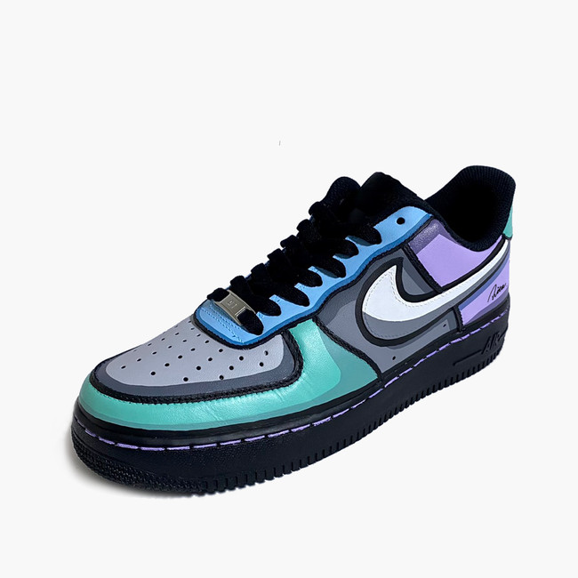 AF1 LOW BLACK TRICK ANIMATION