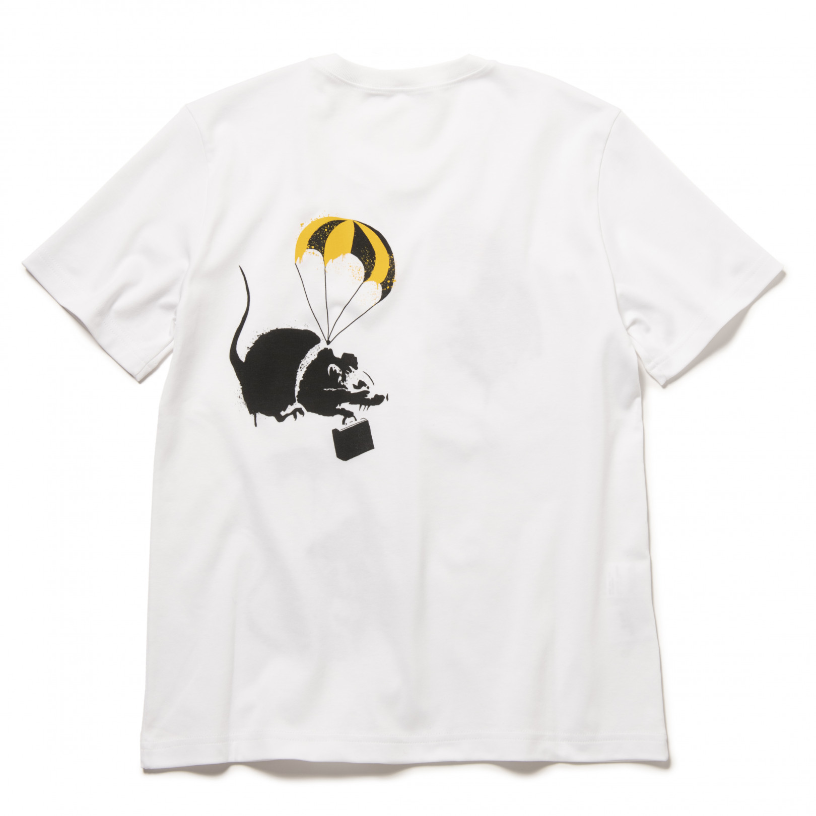 Tシャツ Banksy‘s Graffiti RAT(ラット・バック)メンズS~L、ウィメンズXS~M 共に7万4,800円