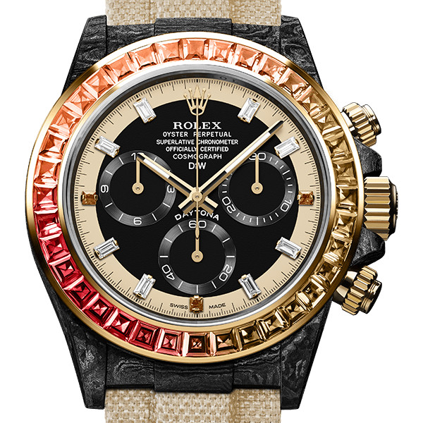 CARBON ROLEX DAYTONA RAINBOW SUNRAY 販売価格：1,210万(税込）