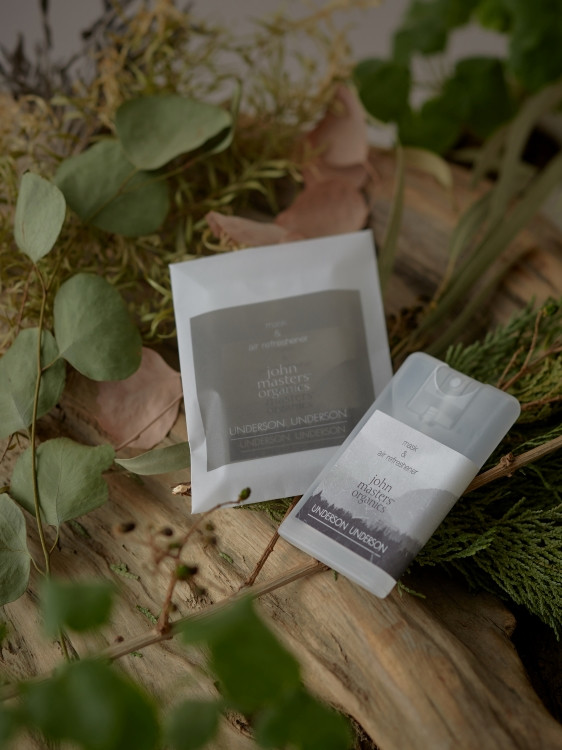 john masters organics×UNDERSON UNDERSON マスク＆エアリフレッシュナー